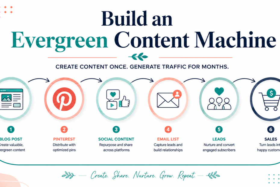 Build an evergreen content machine.