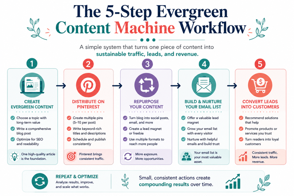 The 5-step workflow.