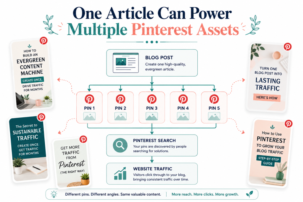 Build your Pinterest asset.